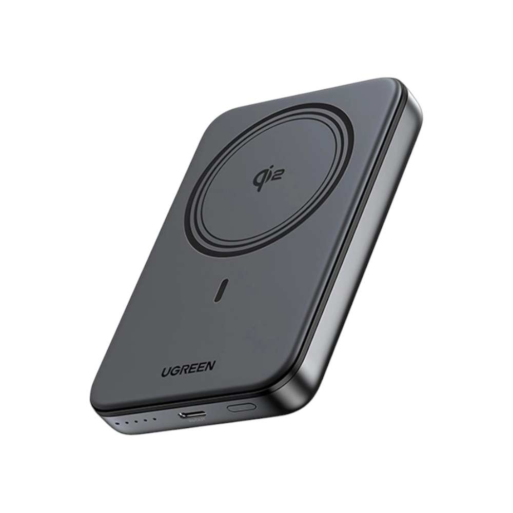باور بانك يوجرين لاسلكي مغناطيسي Qi2 بسعة 10000 مللي أمبير موديل 55135B - أسود