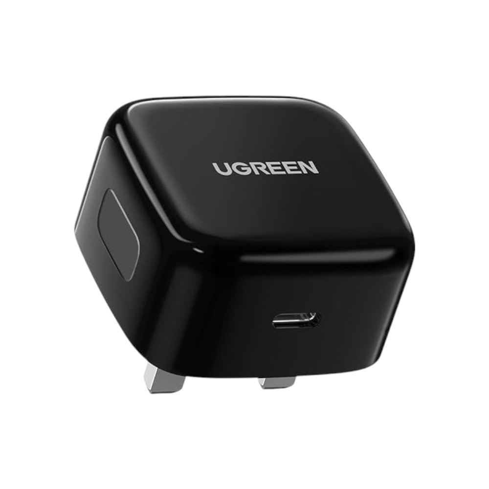 شاحن جداري يوجرين سريع 20 وات بتقنية PD موديل 50339 - أسود