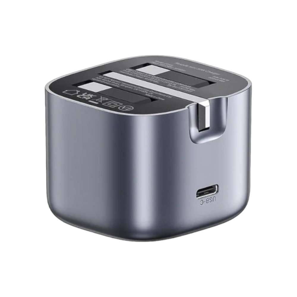 شاحن جداري يوجرين نكسود سريع 30 وات بتقنية GaN II موديل 15324 - أزرق فاتح