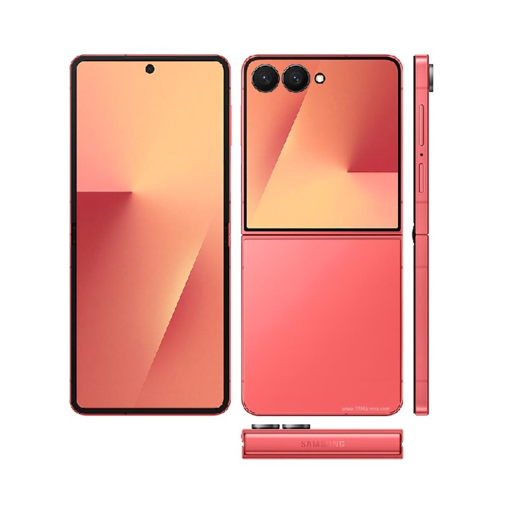 جوال سامسونج جالكسي  زد فليب 7 بنظامين ذاكرة 512 ورام 12 - وردي