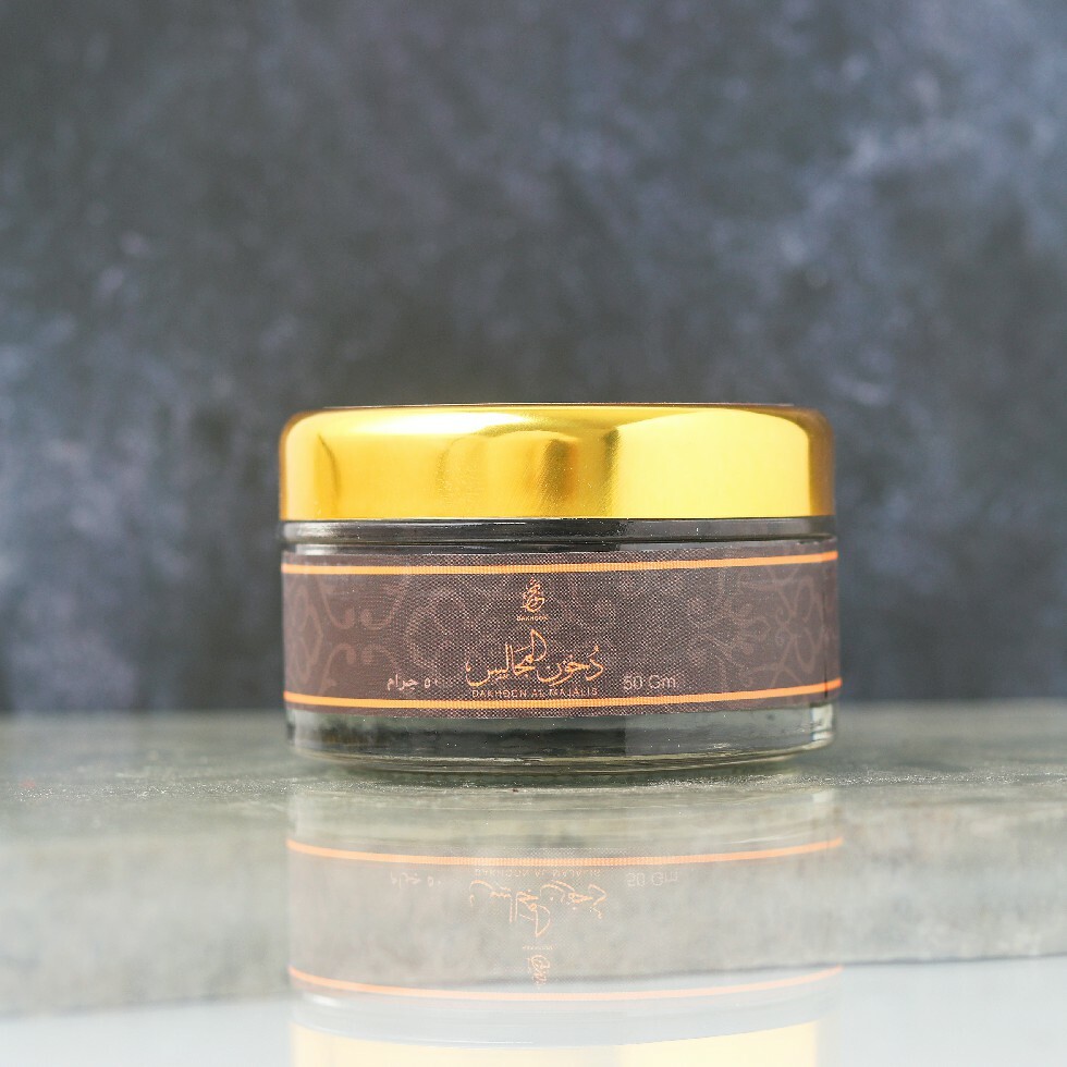 الرحاب بخور دخون المجالس بخور بريحة ثابتة - 50 جم