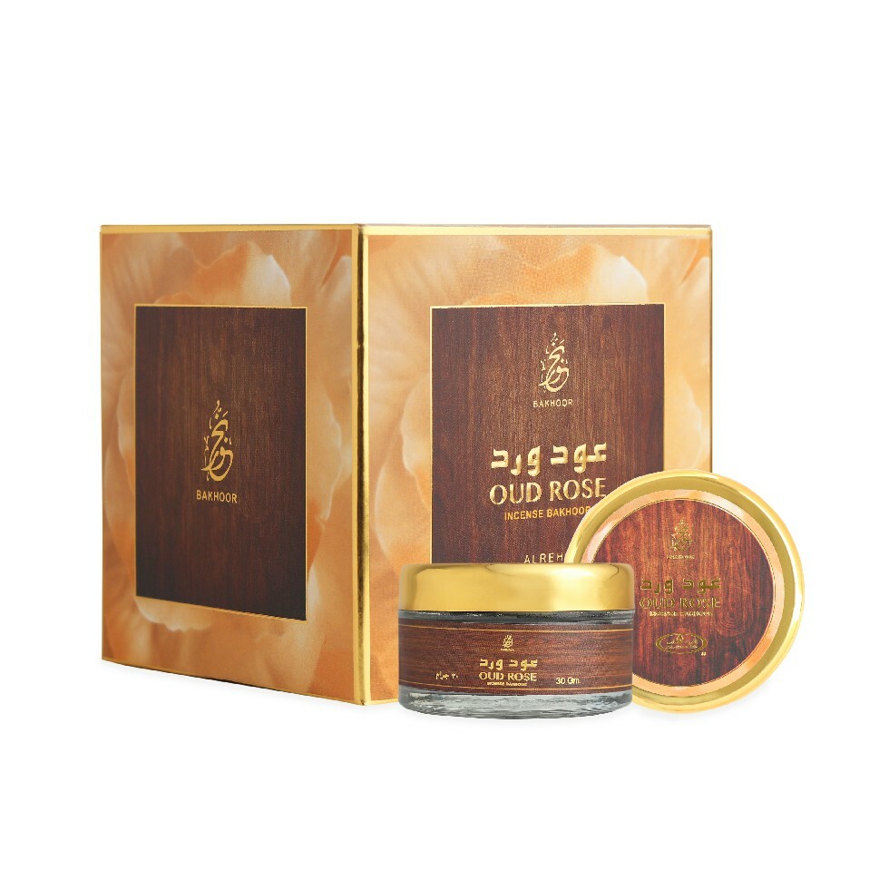 الرحاب بخور عود ورد -30 جم