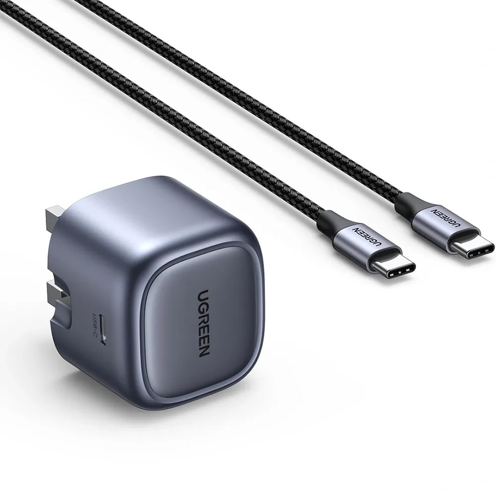 شاحن يو جرين USB-C GaN سريع 30 واط (Nexode)