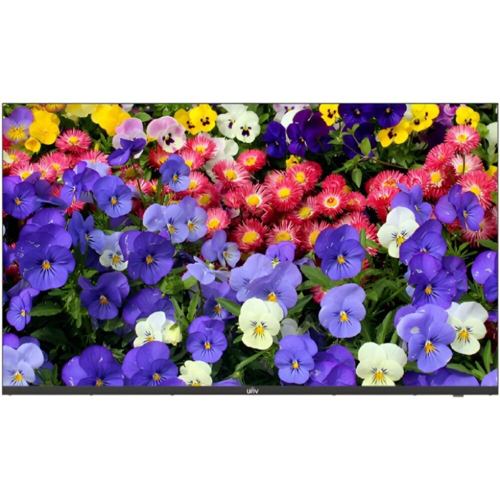 شاشة UniView MW3255-F-V2، شاشة LED فائقة الوضوح 4K، مقاس 55 بوصة