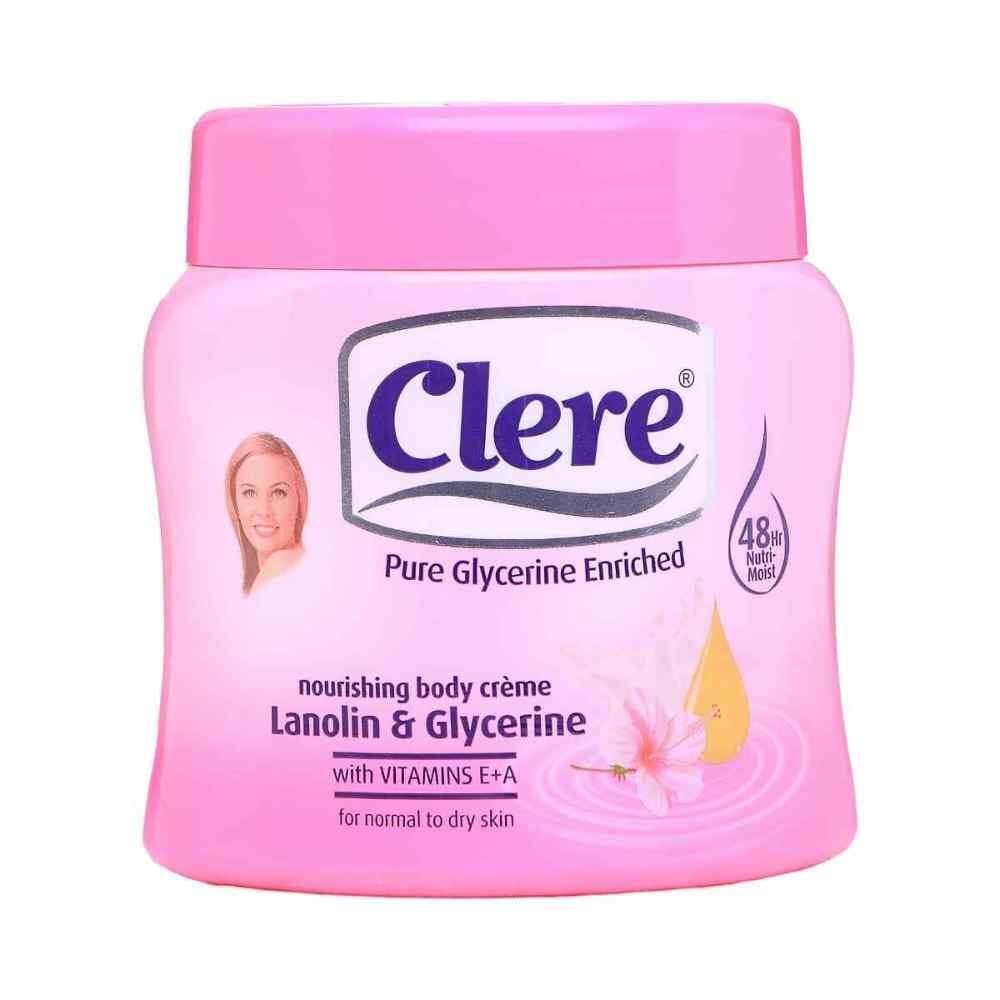 كريم كلير الغني بالجلسرين وفيتامين E و A بالانولين والجلسرين 500 مل