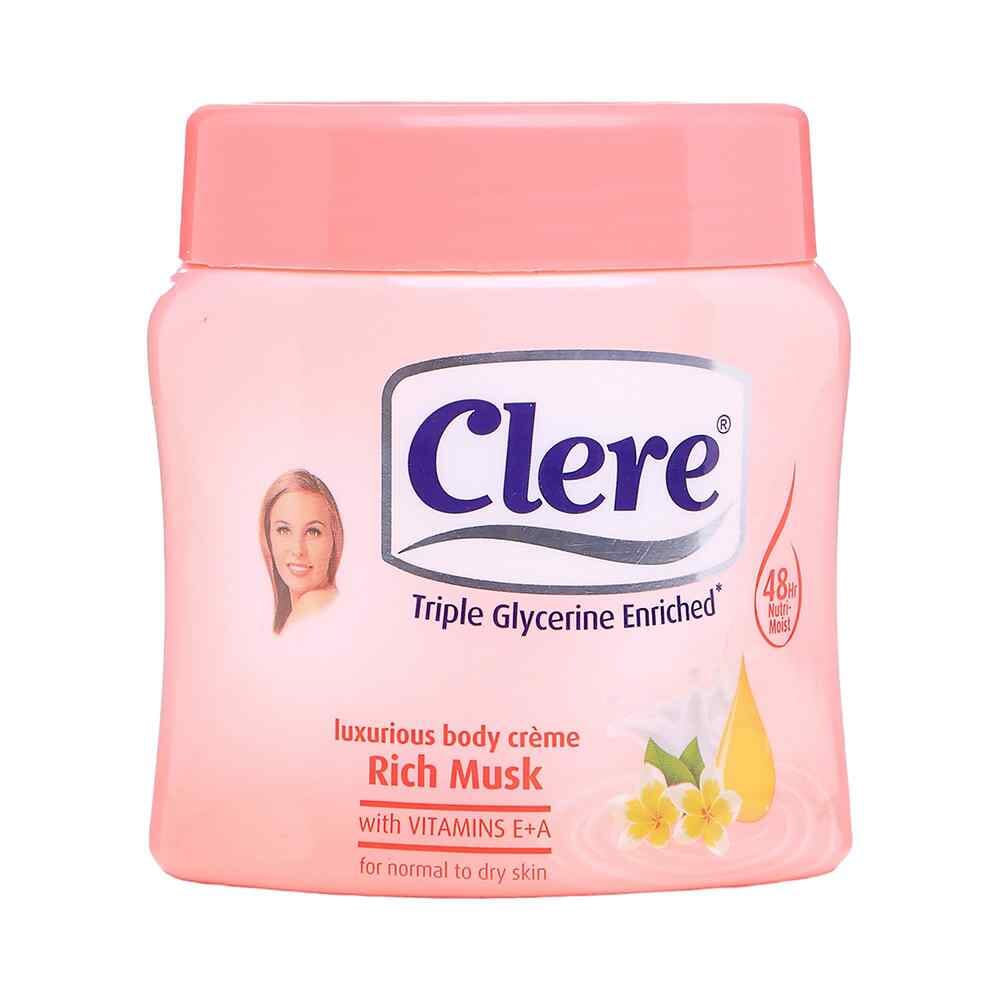 كريم الجسم بالمسك من كلير 300 مل