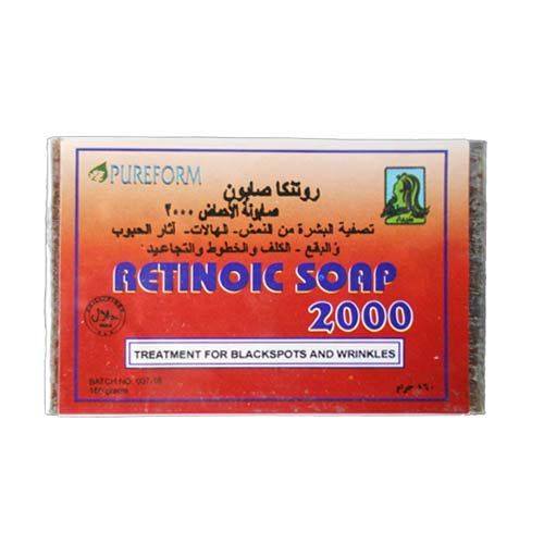 صابونة الأحماض الأصلية روتنكا من Pureform لتصفية ونضارة البشرة - ( 160 جم)