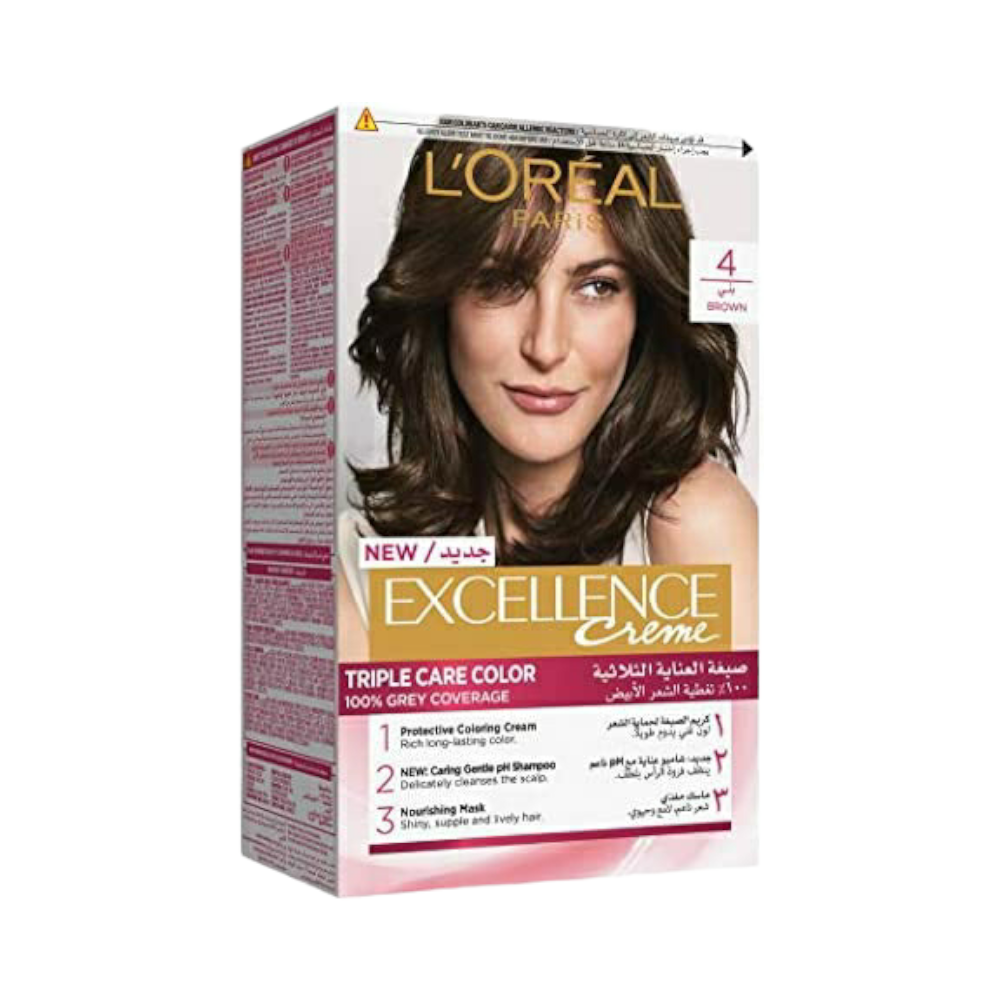لوريال باريس صبغة شعر - بني 4