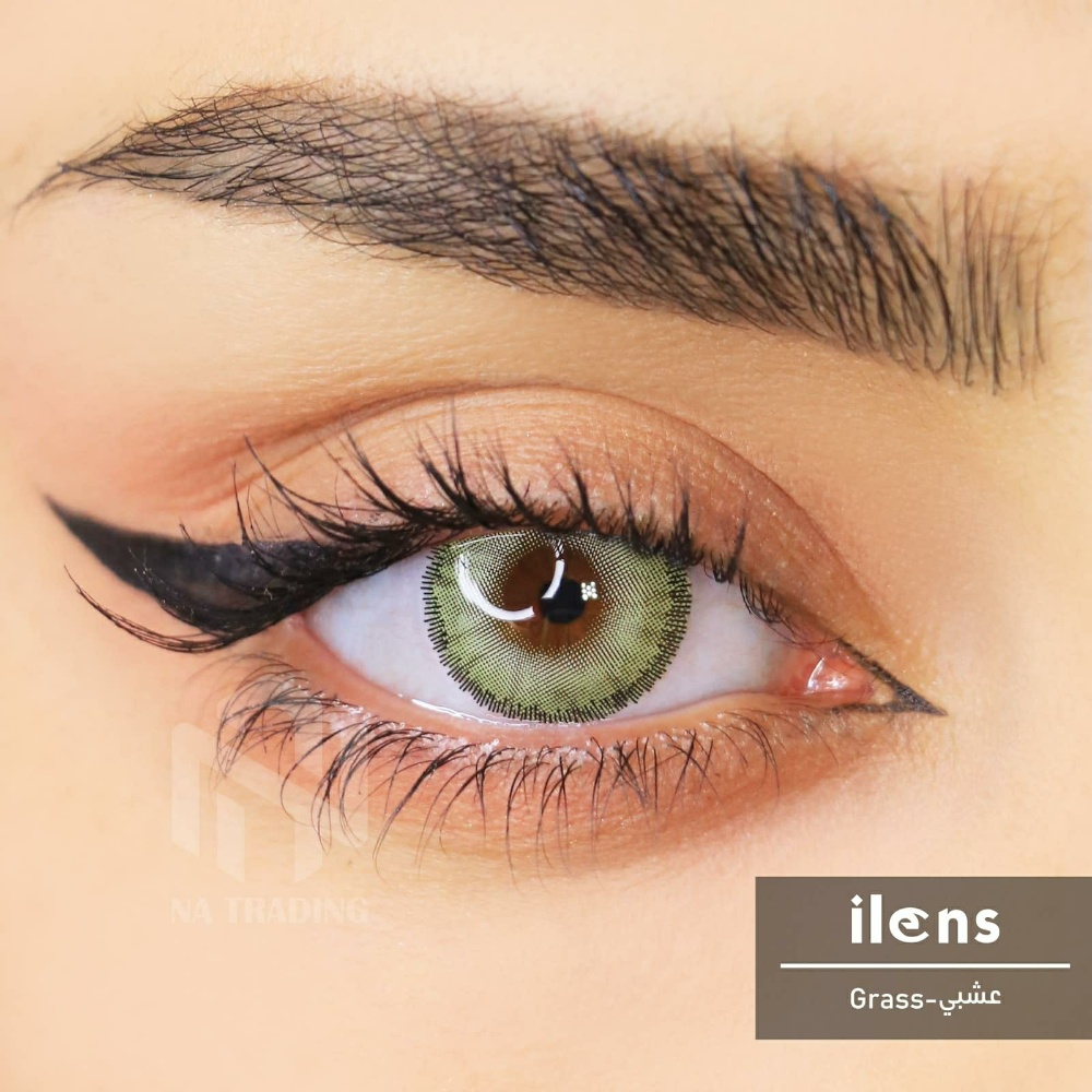 عدسات آي لنس اليومية من نايس مون - عشبي