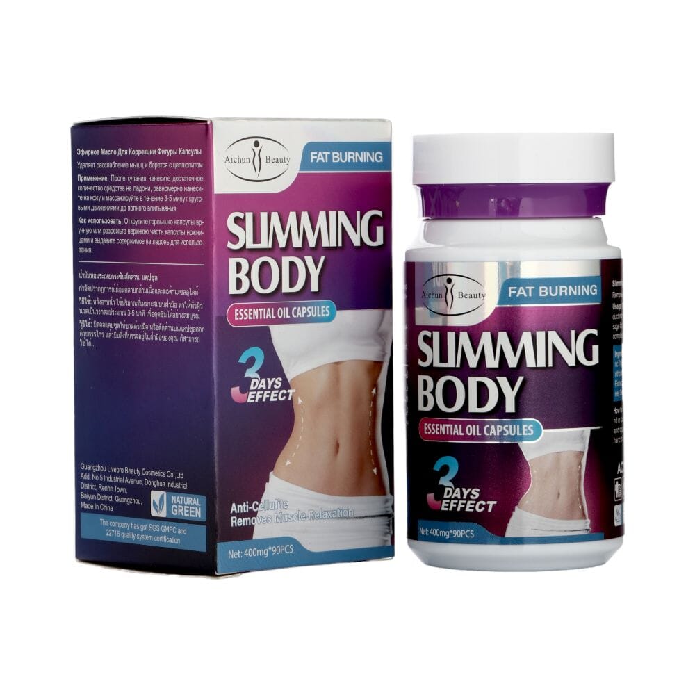 كبسولات زيت التنحيف وحرق الدهون من أيشون بيوتي - 90 كبسولة