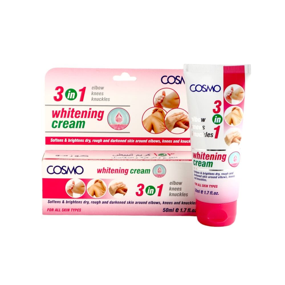 كوزمو كريم تبييض 3 في 1 لجميع أنواع البشرة - 50 مل