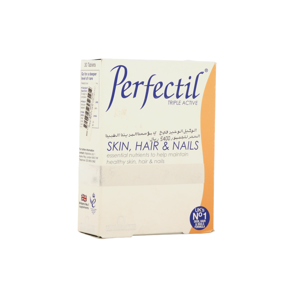 برفكتيل فيتامين للشعر و الجلد و الأظافر - 30 قرص
