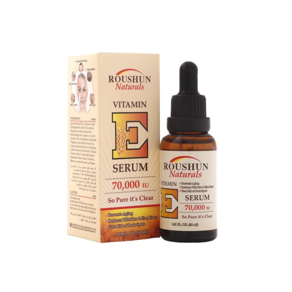 روشن سيروم  فيتامين E للوجه - 30 مل