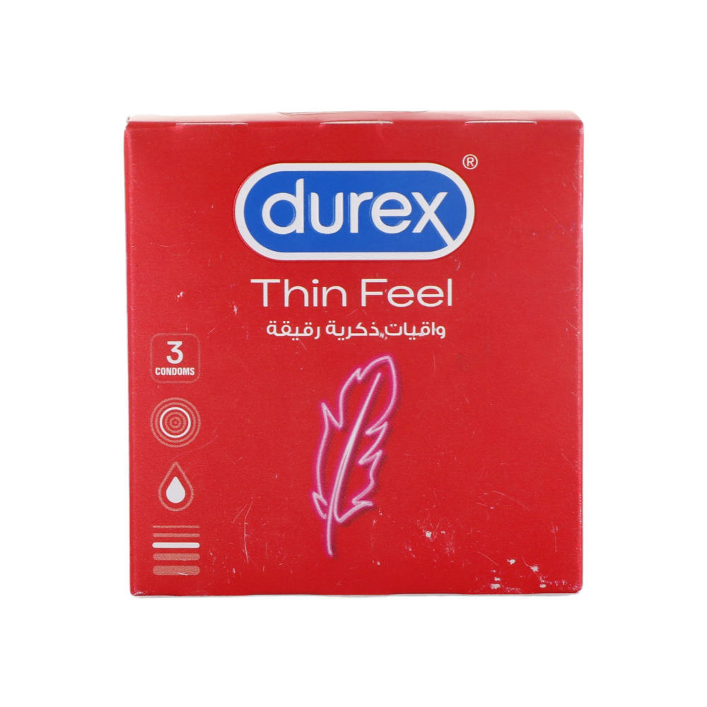 دوركس واقي ذكري رقيق - 3 قطع
