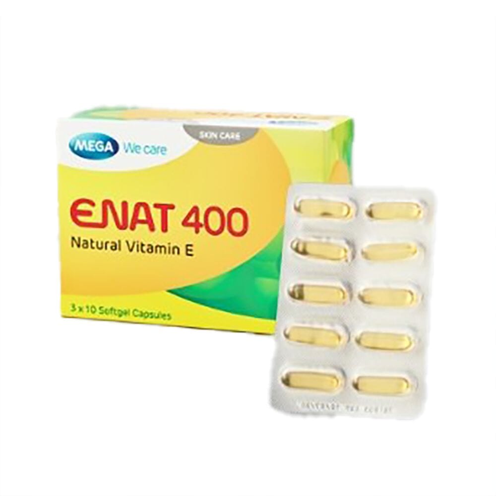  اينات فيتامين هـ 400 وحدة دولية للوقاية من الاعتلالات العصبية - 30 حبة