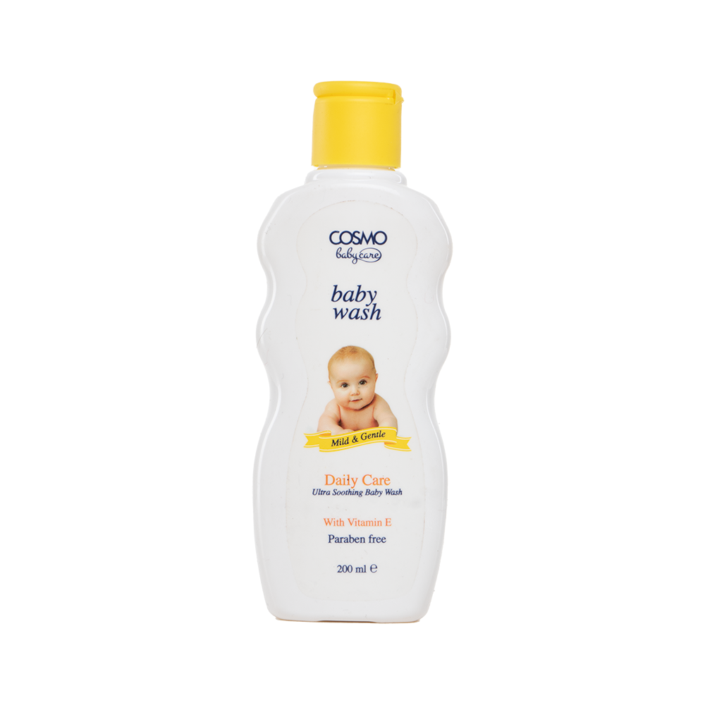 كوزمو غسول جسم بفيتامين E للعناية اليومية بالأطفال - 200 مل