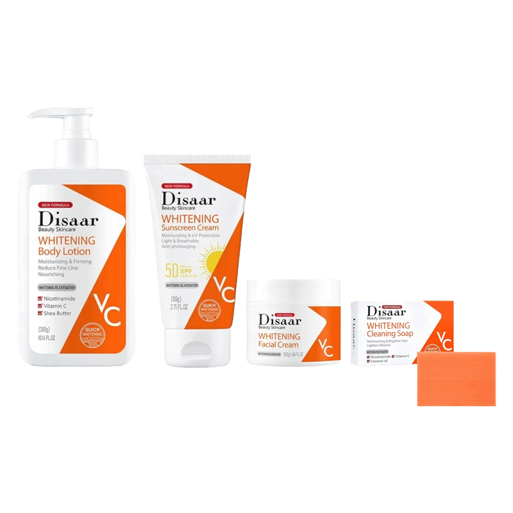 ديسار مجموعة تفتيح البشرة بخلاصة فيتامين سي - 4 قطع