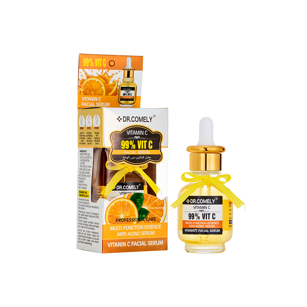 دكتور كوملي سيروم وجه مضاد للتجاعيد بخلاصة فيتامين سي - 40 مل