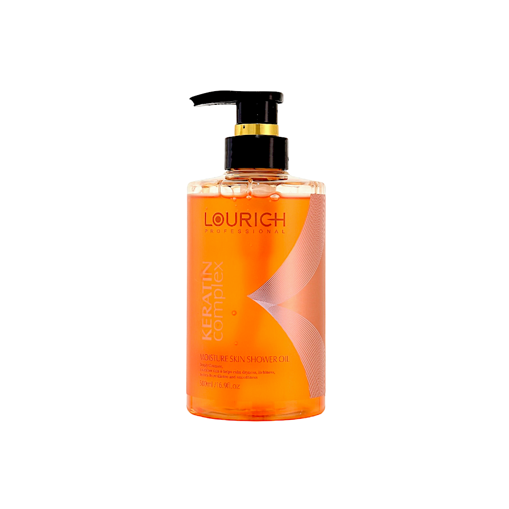 لوريتش بروفيشونال زيت استحمام مُرطب كيراتين كومبلكس - 500 مل