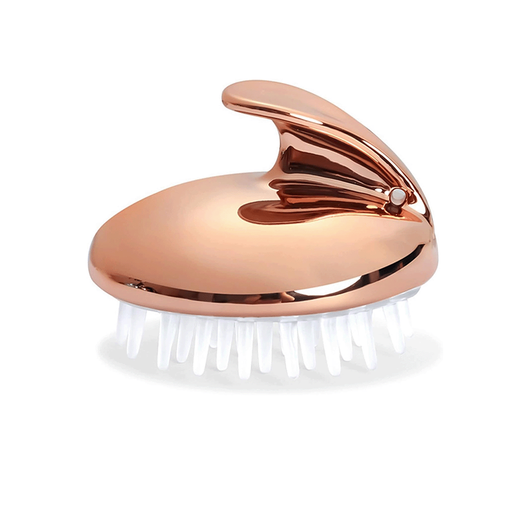 تي زد دي إتش إم فرشاة سيليكون لتدليك و تنظيف فروة الرأس مقاس 8.5*9 سم