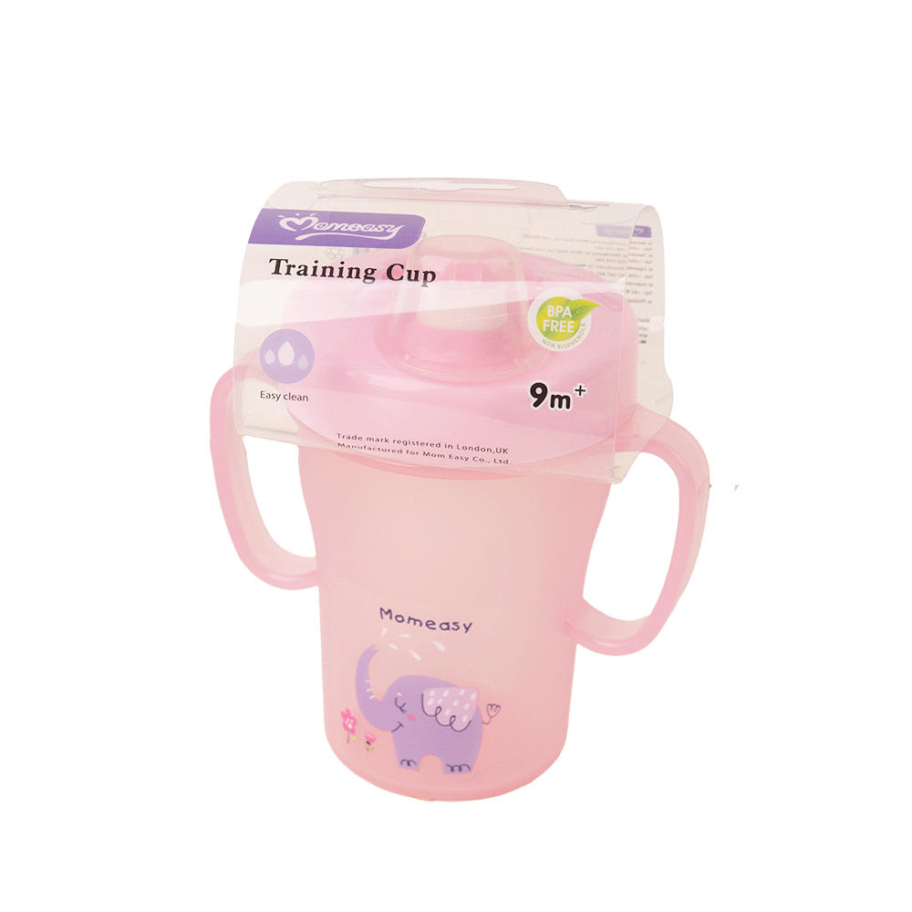 كوب موم إيزي بمقبض من الجهتين متعدد الأستخدام - 200 مل-pink