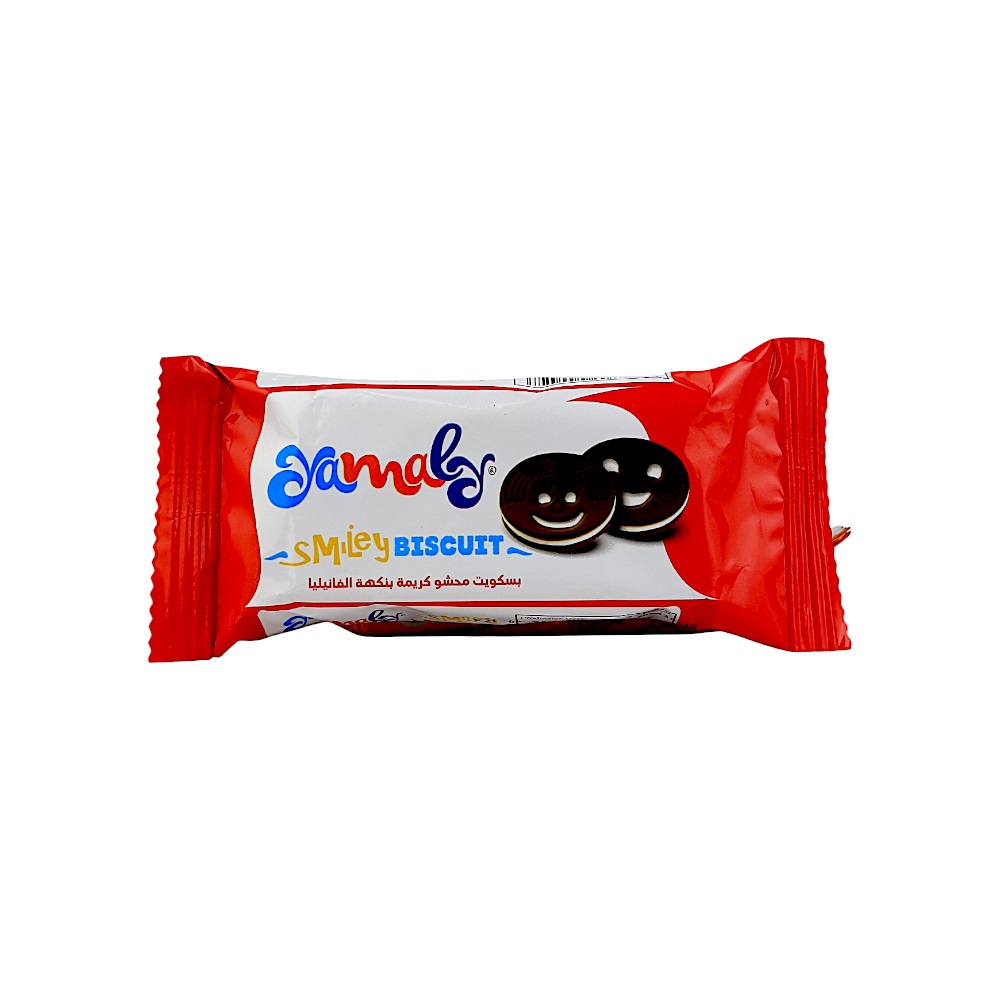 بسكويت يمامة سمايلي محشو بالكريمة - 30 جم