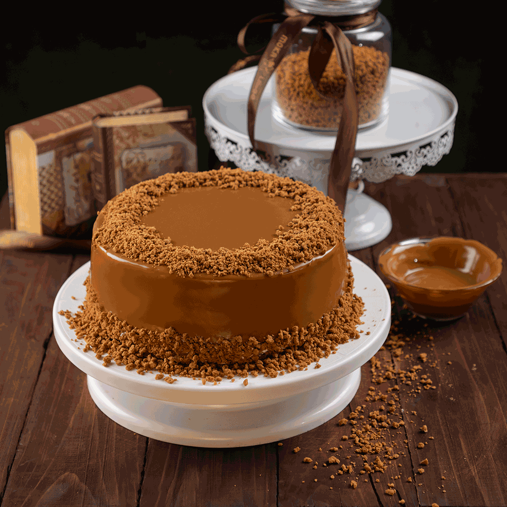 موكا قالب جاتو تشيز كيك باللوتس 