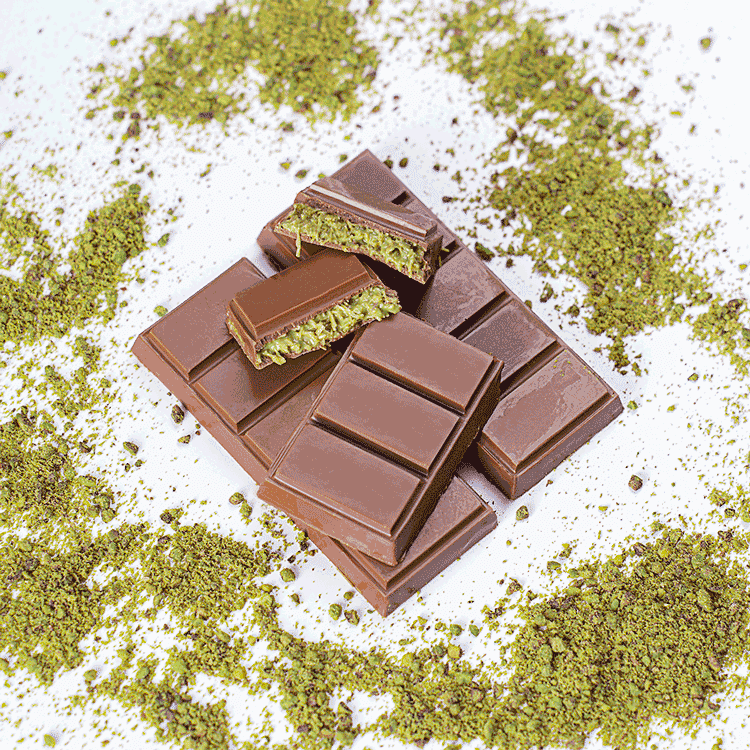 موكا شوكولاتة دبي بالكنافة و البستاشيو