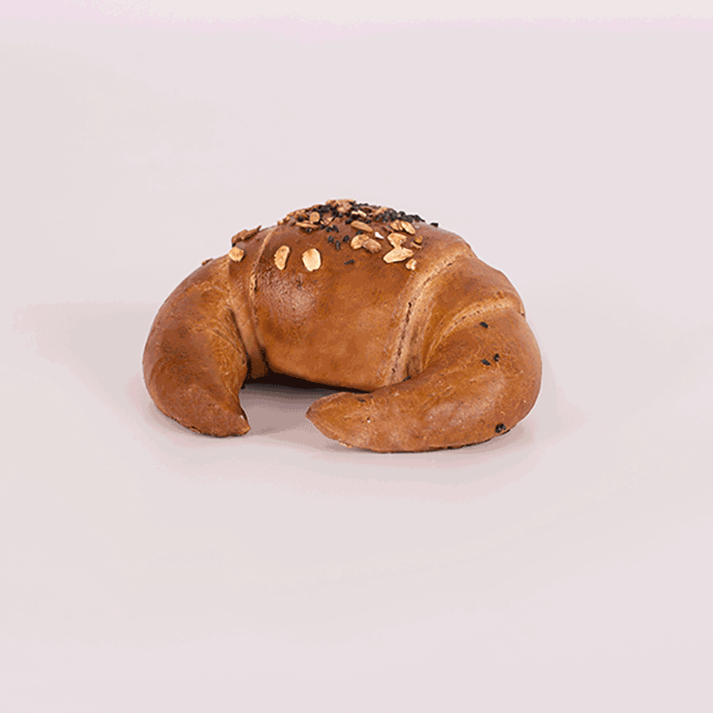 موكا كرواسان أسمر سادة