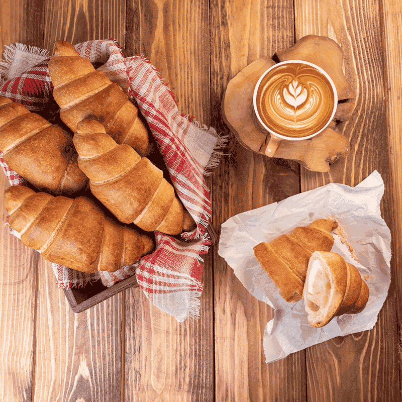 موكا كرواسان فرنسي بالجبن