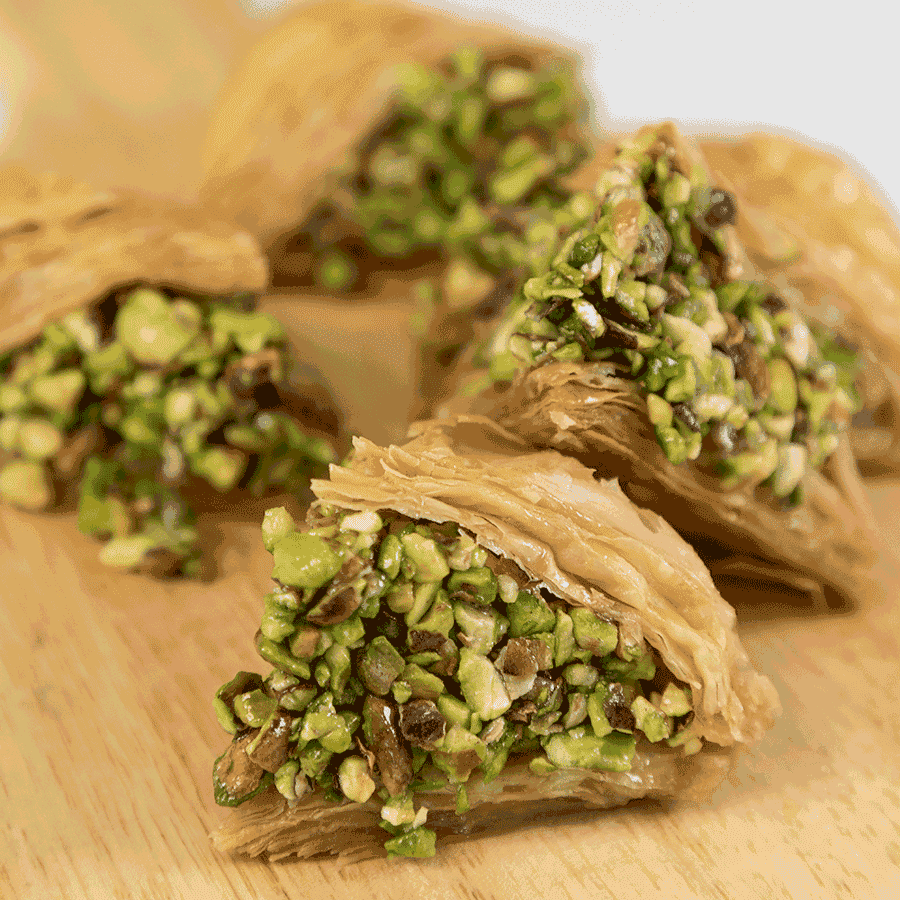 موكا حلوى وربات الفستق