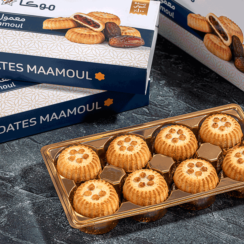 موكا باكت معمول بالتمر 