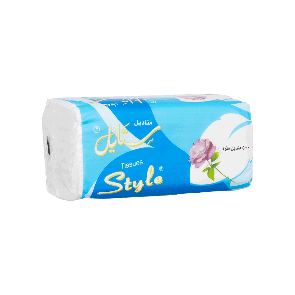 مناديل ستايل  عائلي - 500 منديل مفرد
