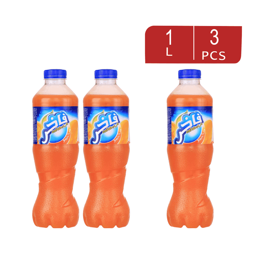 شراب الفاكهة فاخر بنكهة المانجو 1 لتر - 3 حبات