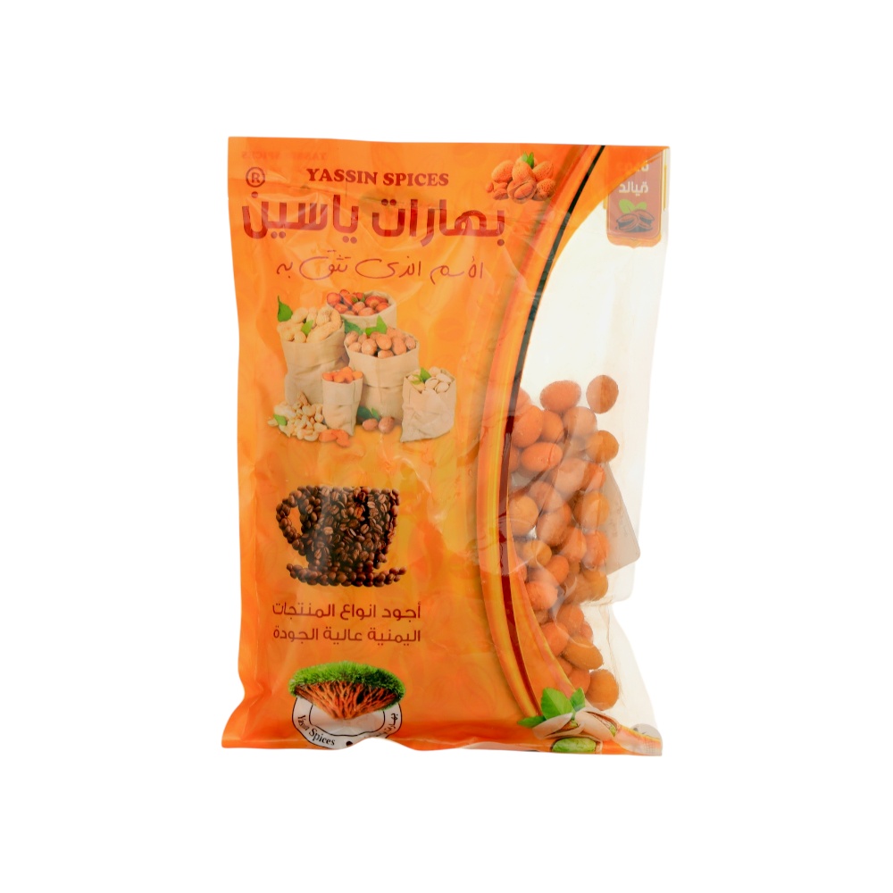 فول سوداني ملبس بالجبن بهارات ياسين - 250 جم