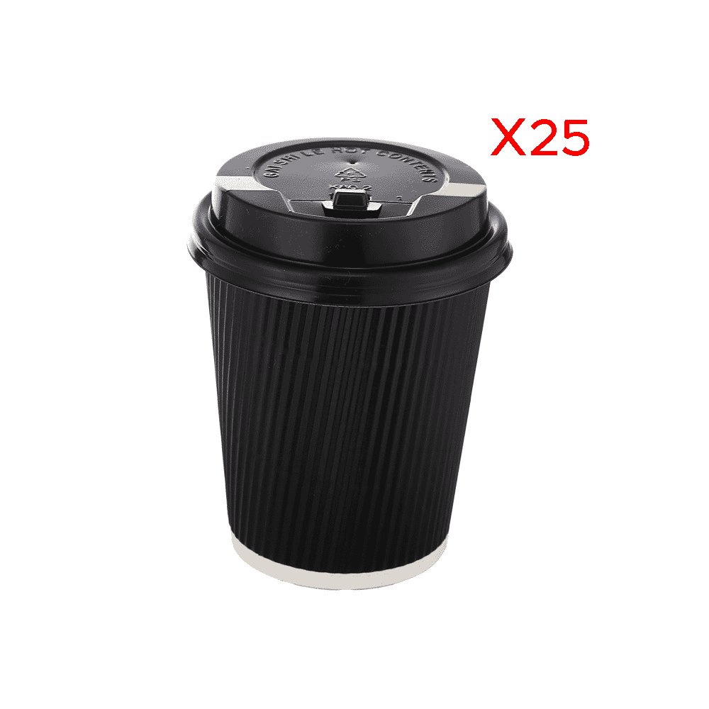 شدة أكواب سفري كرتون مقوى 9 أونصة - 50 كوب