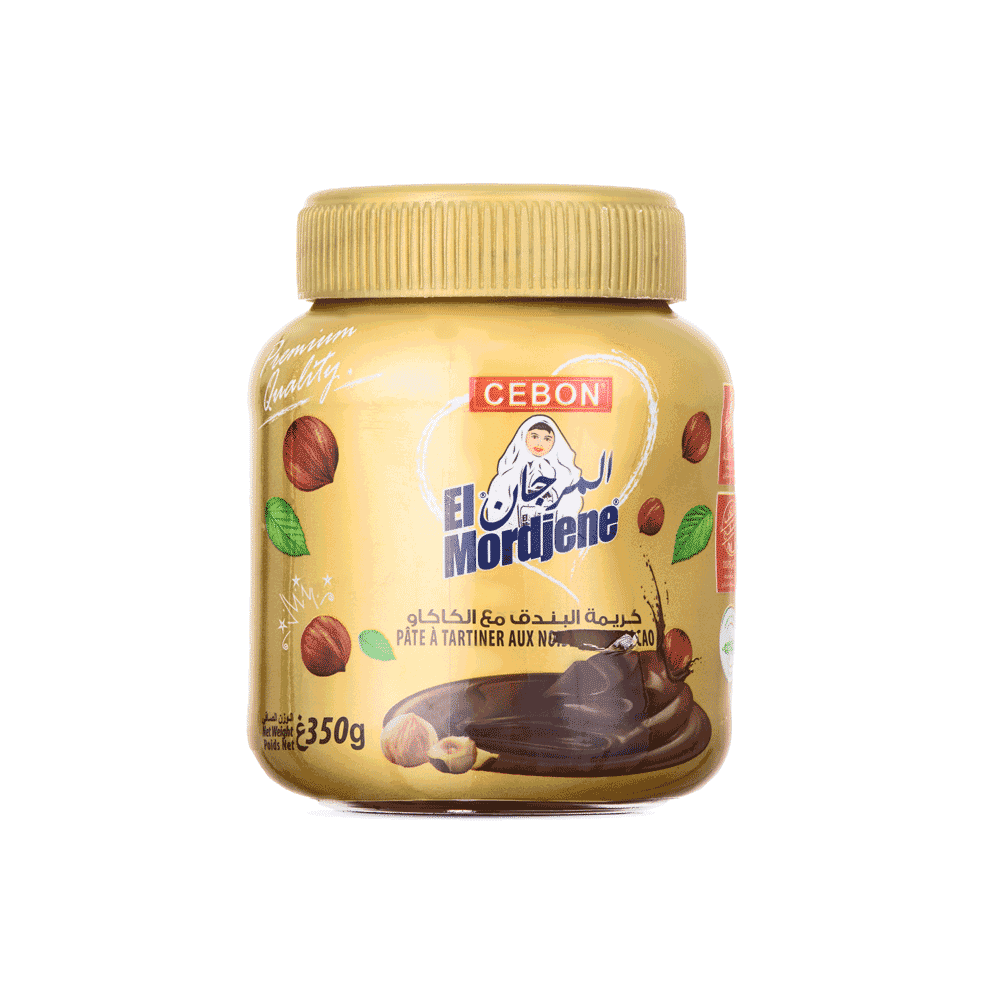 المرجان كريمة البندق مع الكاكاو - 350 جم