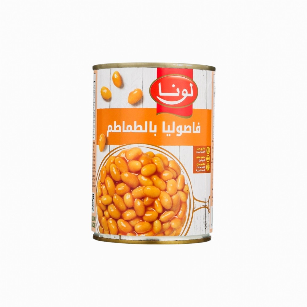 لونا فاصوليا بيضاء بالطماطم -400 جم