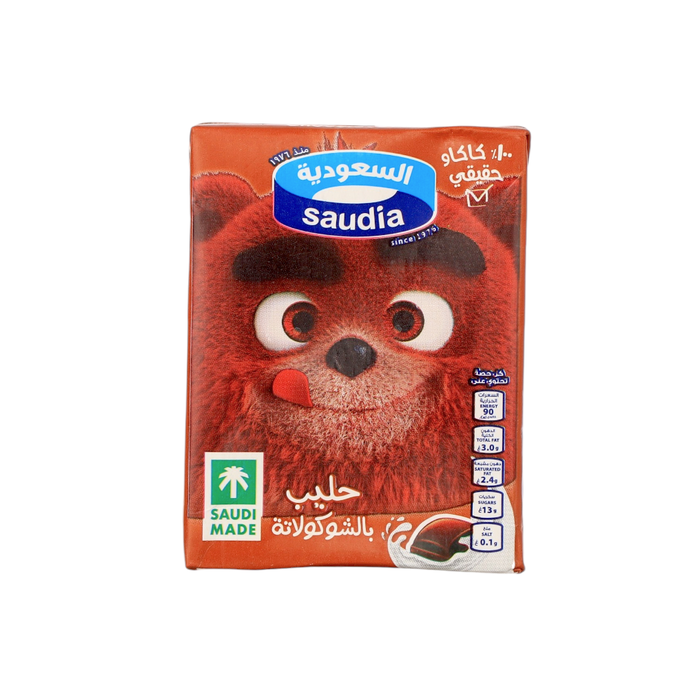 حليب السعودية بنكهة الشوكولاتة - 200 مل