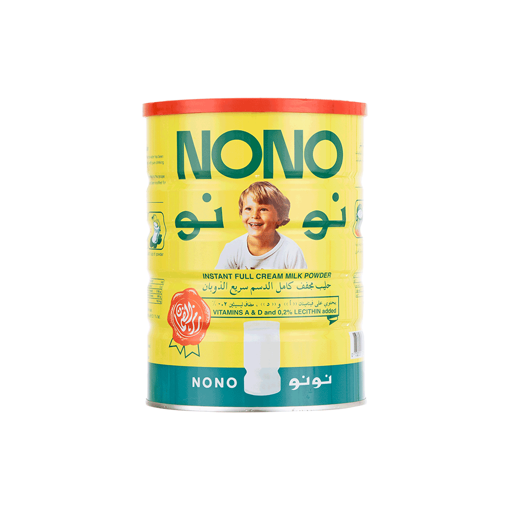 حليب مجفف نونو كامل الدسم سريع الذوبان  - 900 جم 