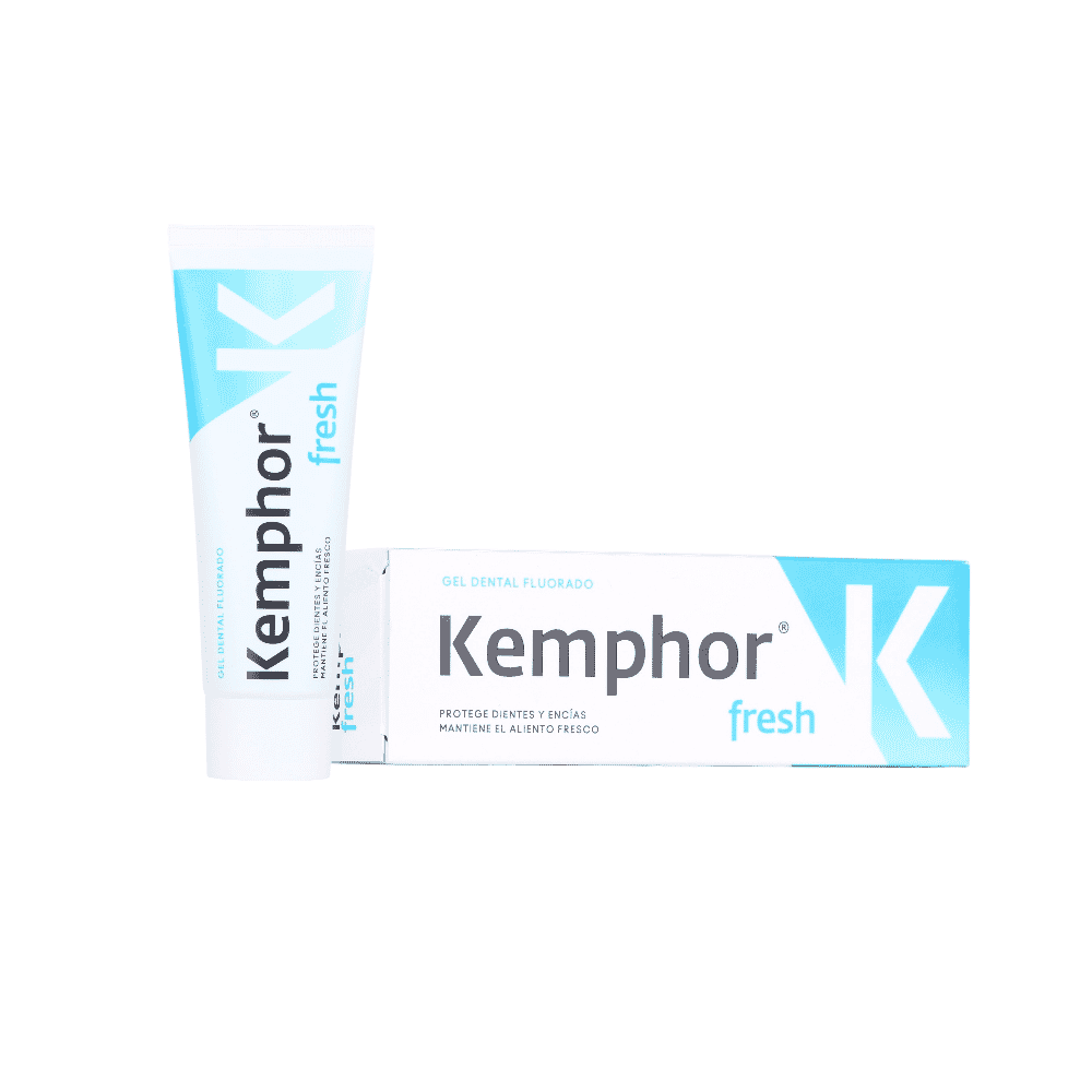 معجون أسنان جل كيمفور فرش بنكهة النعناع  - 75 مل