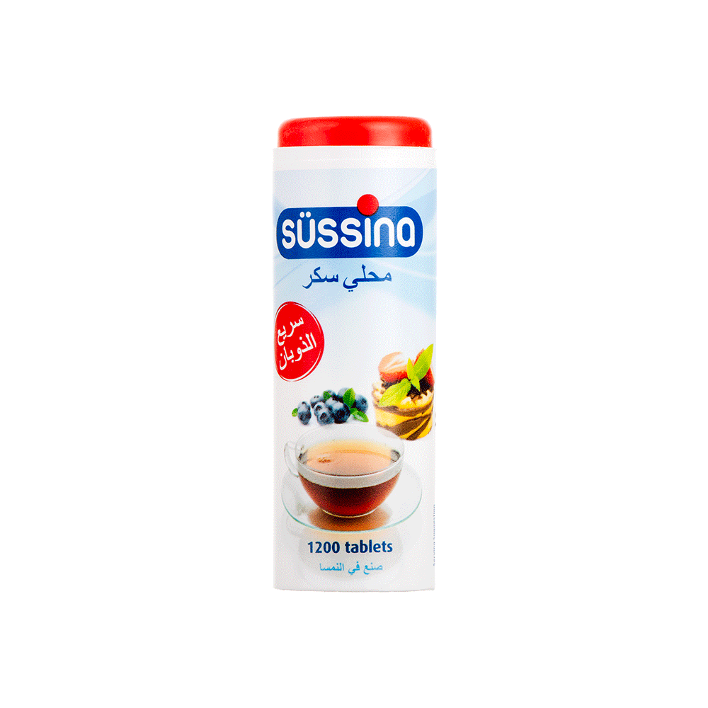 سوسينا محلي سكر - 1200 قرص