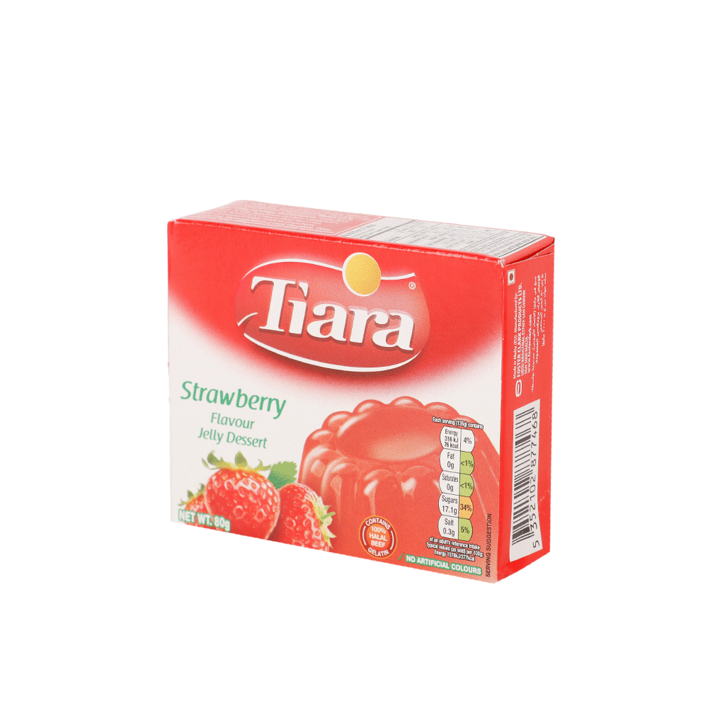 جيلي تيارى حلوى بنكهة الفراولة - 80 جم