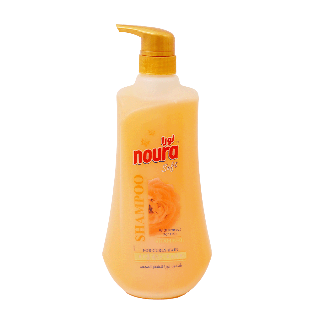 شامبو نورا بخلاصة فيتامين ب5 للشعر المجعد - 900 مل