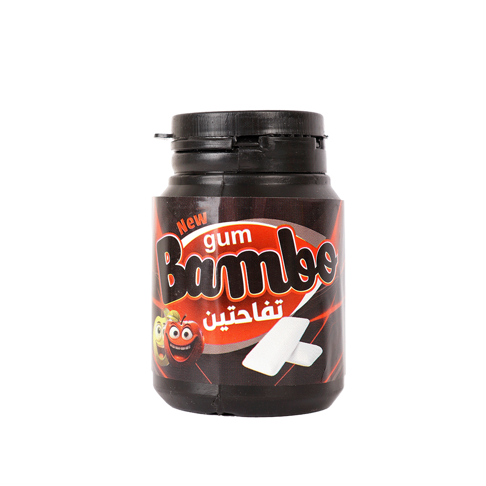 علكة بامبو بنكهة تفاحتين – 35 جم
