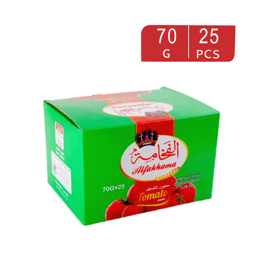 باكت الفخامة صلصة طماطم - 70 جم *عدد25