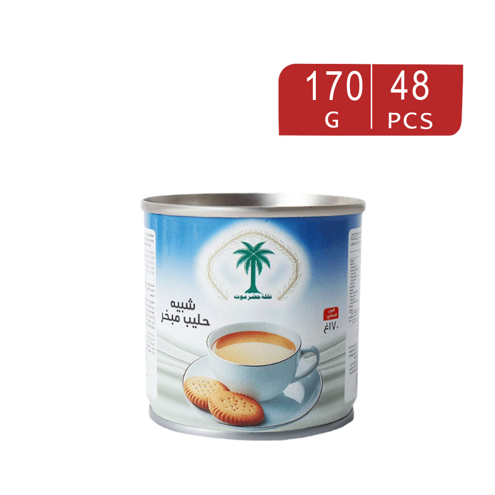 نخلة حضرموت شبيه حليب مبخر 170 جم × 48 حبة