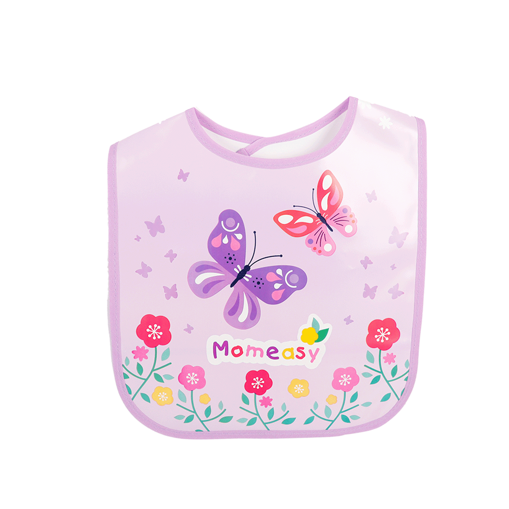 مريلة أطفال موم إيزي مقاومة للماء-pink