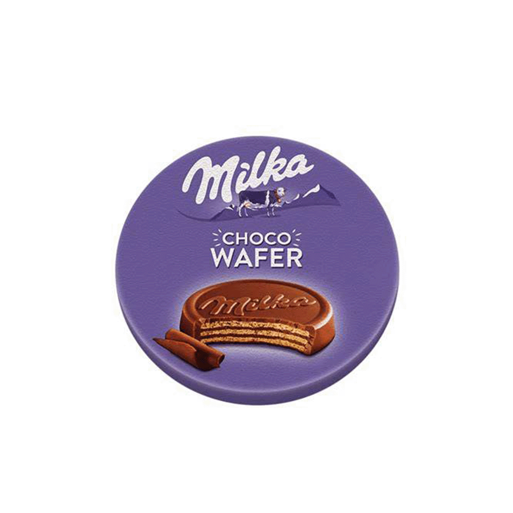 بسكويت ميلكا شوكو ويفر مغطى بالشوكولاتة - 30 جم