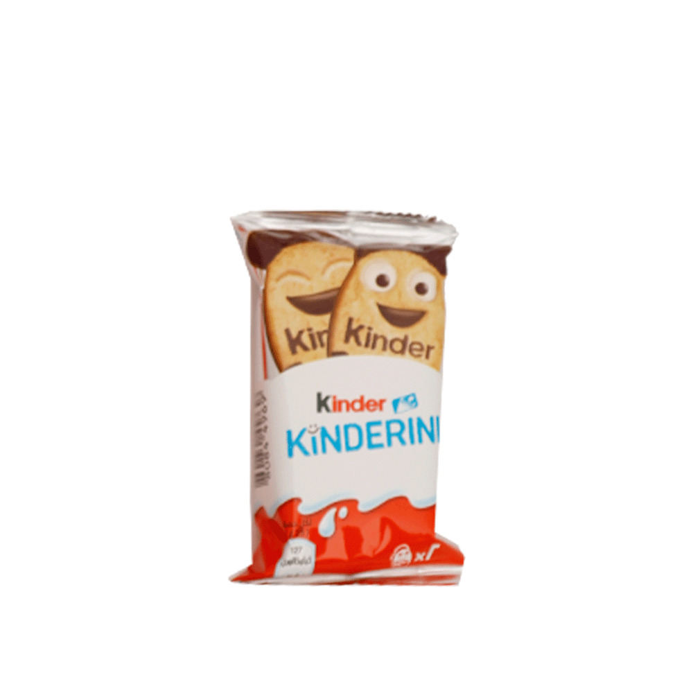 بسكويت كيندر كينديريني بالحليب والشوكولاتة - 25 جم
